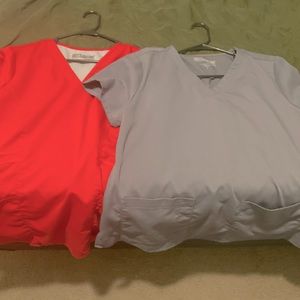 Greys Anatomy 2 scrub shirt bundle